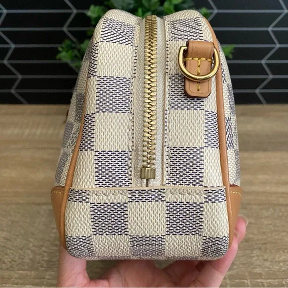 Louis Vuitton Mini Deauville Bag Damier Azure - Picture 8 of 16